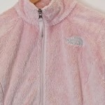 Vorschaubild 4 von Fleecejacke Damen Gr. 40/L Rosa Polyester Uni Outdoor Langarm