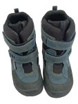 Vorschaubild 2 von Schneestiefel Kinder Gr. 26 Blau Leder Klettverschluss Outdoor Freizeit Uni