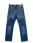 Vorschaubild 2 von Jeans Straight Leg Herren Gr. W29/46/S Blau Baumwolle Uni Casual Logo
