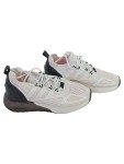 Vorschaubild 1 von Sneaker low Damen Gr. 36,5 Weiß Textil Schnürung Sportlich Freizeit Uni