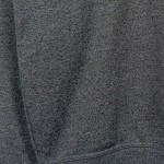 Vorschaubild 5 von Sweatshirt Herren Grau Gr. 52/L Polyester Meliert Casual Langarm Freizeit