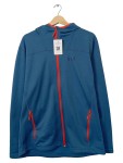 Vorschaubild 1 von Fleecejacke Herren Gr. 52/L Blau Polyester Meliert Outdoor Langarm