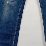 Vorschaubild 5 von Ripped Jeans Herren Gr. W33/50/M Blau Uni Streetwear Gerade 42 cm L31