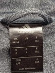 Vorschaubild 3 von Trainingsjacke Herren Grau Gr. 52/L Polyester Meliert Sportlich Langarm