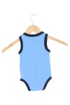Vorschaubild 2 von JORDAN Baby Body Gr. 80 (6-12M) Blau mit Logo-Print Baumwolle