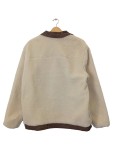 Vorschaubild 2 von Fleecejacke Herren Beige Gr. 48/M Polyester Uni Casual Langarm Freizeit