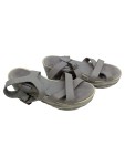Vorschaubild 1 von Wedges Damen Gr. 38 Grau Leder Schnalle 7.5 cm Casual Freizeit Uni
