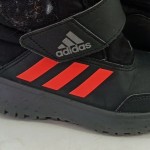 Vorschaubild 4 von Schneestiefel Kinder Gr. 30 Schwarz Textilsynthetik Klettverschluss Logo