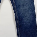 Vorschaubild 5 von Jeans Straight Leg Herren Gr. W31/46/S Blau Baumwolle Uni Casual Logo