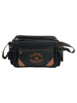 Vorschaubild 1 von Reisetasche Vintage Travel Bag Umhängetasche Herren Schwarz Uni