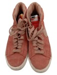 Vorschaubild 2 von High-Top Sneaker Damen Gr. 40 Orange Wildleder Schnürung Retro Freizeit Uni