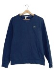 Vorschaubild 1 von Sweatshirt Herren Blau Gr. 48/M Baumwolle Uni Sportlich Langarm Casual