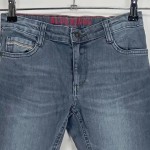 Vorschaubild 4 von Jeans Slim Fit Kinder Gr. 152 Blau Baumwolle Uni Casual Logo