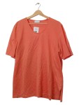 Vorschaubild 1 von T-Shirt Damen Gr. 52/6XL Orange Polyester Strukturmuster Casual