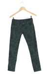 Vorschaubild 1 von Damen Jeans Wide Fit W24/32/XXS Grün Florales Muster Casual