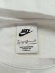 Vorschaubild 3 von Sweatshirt Kinder Gr. 158 Weiß Baumwolle Logo-Print Sportlich Langarm