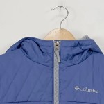 Vorschaubild 4 von Steppjacke Kinder Gr. 140 Blau Polyester Uni Sportlich Langarm Freizeit