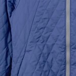 Vorschaubild 5 von Steppjacke Kinder Gr. 140 Blau Polyester Uni Sportlich Langarm Freizeit