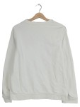 Vorschaubild 2 von Sweatshirt Kinder Gr. 158 Weiß Baumwolle Logo-Print Sportlich Langarm