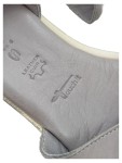 Vorschaubild 3 von Wedges Damen Gr. 38 Grau Leder Schnalle 7.5 cm Casual Freizeit Uni