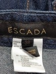 Vorschaubild 3 von Escada Straight-Leg Jeans blau Größe 38