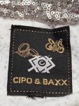 Vorschaubild 3 von Cipo & Baxx Strickwesten silberfarben Größe 44