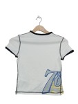 Vorschaubild 2 von Diesel Print-Shirts weiß Größe 34