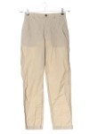 Vorschaubild 1 von UNI QLO High-Waist Hosen wollweiß Größe 34