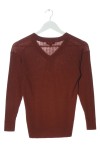 Vorschaubild 2 von Uniqlo V-Ausschnitt-Pullover rot Größe 34