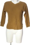 Vorschaubild 1 von Uniqlo V-Ausschnitt-Pullover braun Größe 38