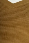 Vorschaubild 3 von Uniqlo V-Ausschnitt-Pullover braun Größe 38