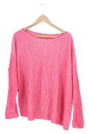 Vorschaubild 1 von Pullover Damen Rosa Gestreift Gr. 32/XXS Baumwolle