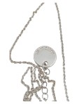 Vorschaubild 2 von Kette mit Anhänger Damen Silber Metall Uni Modern Freizeit Quaste