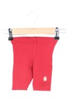 Vorschaubild 1 von Baby Leggings Kinder Gr. 62 Rot Baumwolle Bär Applikation
