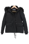 Vorschaubild 1 von True Prodigy Damen Parka Winterjacke Schwarz XS Kapuze Fellbesatz