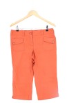 Vorschaubild 1 von Damen Stoffhose Gr. 42 XL Orange Baumwolle Casual