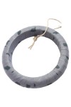 Vorschaubild 2 von Armband Damen Grau Stoff Modern Camouflage Armreif