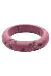 Vorschaubild 2 von Damen Armband Rosa Stoff Punkte Casual Elegant 12cm