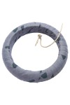 Vorschaubild 2 von Armband Damen Grau Stoff Abstrakt Minimalistisch