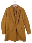Vorschaubild 1 von Damen Fellmantel Teddy Mantel Gelb Gr. XS, S Casual