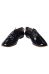 Vorschaubild 2 von Damen Schnürschuhe Gr. 36 Schwarz Lack Elegant Derby Business