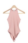Vorschaubild 1 von Damen Body Gr. 32/XXS Rosa Rippstrick Casual Modern