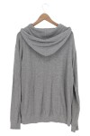 Vorschaubild 2 von Herren Kapuzenpullover Hoodie Grau Gr. M Viskose Casual