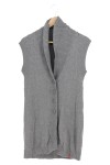 Vorschaubild 1 von Damen Leichte Weste Strickweste Grau Gr. 36/S Casual Basic