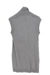 Vorschaubild 2 von Damen Leichte Weste Strickweste Grau Gr. 36/S Casual Basic