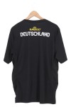 Vorschaubild 2 von EURO 2020 Deutschland Fußball Trikot Herren Kurzarm V-Kragen Schwarz 52