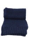 Vorschaubild 1 von Schal Damen Wolle Blau Strickmuster Casual Klassisch Accessoire