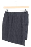 Vorschaubild 1 von GIANNI Damen Wickelrock Gr. 40/L Grau Wolle Elegant Business
