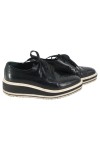 Vorschaubild 1 von Damen Schnürschuhe Plateau Brogues Gr. 35 Schwarz Elegant Business