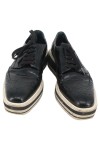 Vorschaubild 2 von Damen Schnürschuhe Plateau Brogues Gr. 35 Schwarz Elegant Business